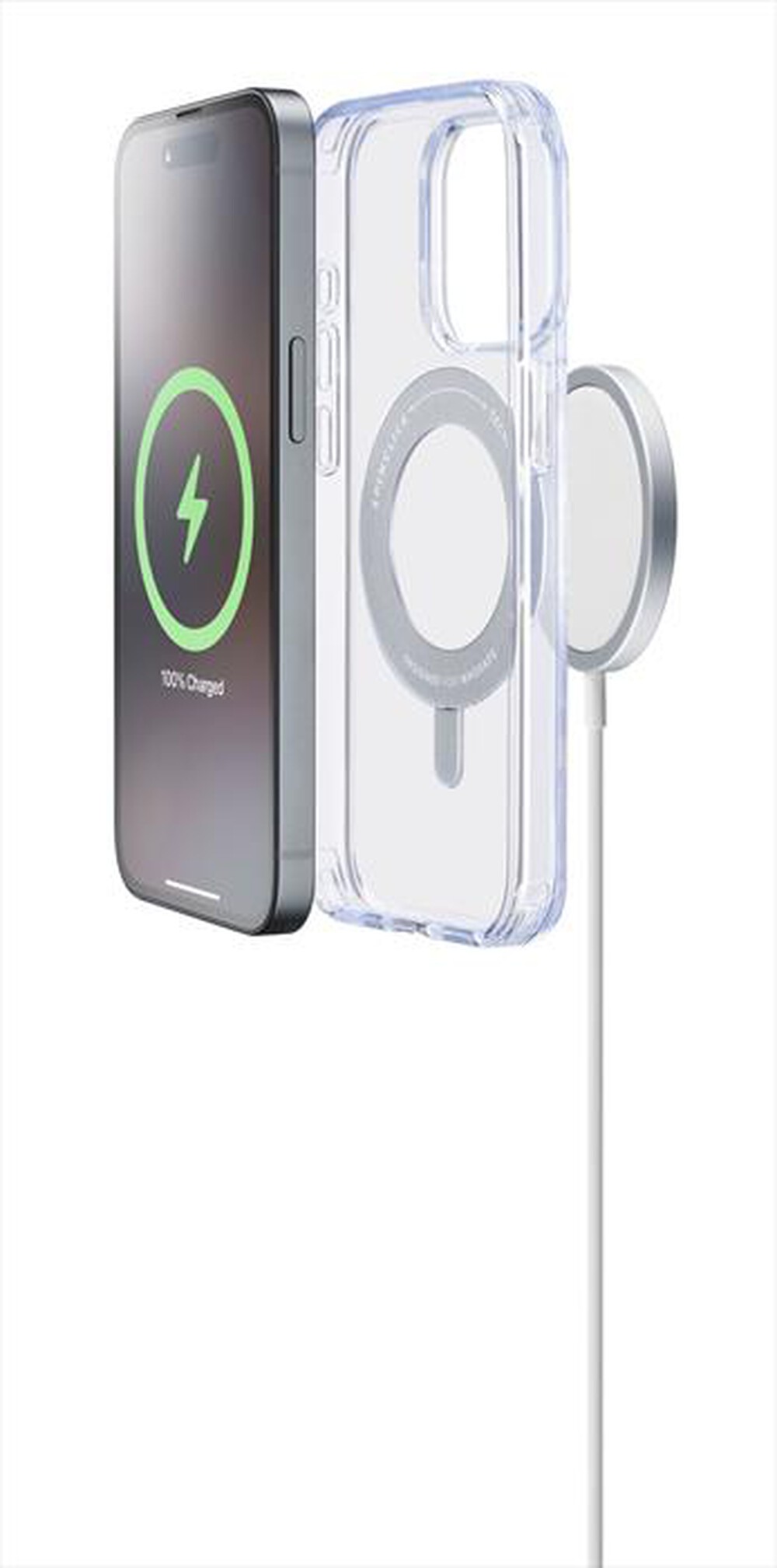 Immagine del prodotto CELLULARLINE - Cover SPIN MAG per iPhone 16 Pro Max-Transparent