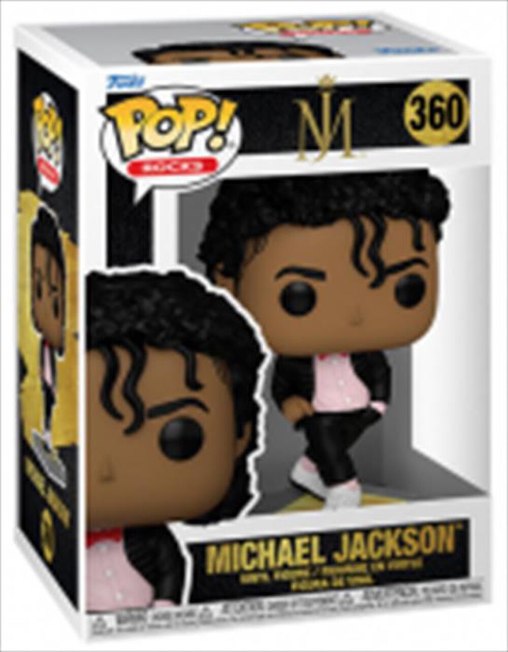 Immagine del prodotto FUNKO - Action figure Rocks Michael Jackson Billie Jean360-Multicolore