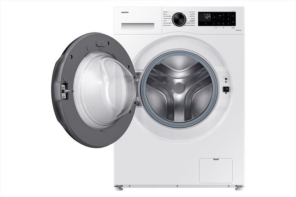 "SAMSUNG - Lavatrice WW90DG5G34AEET 9 Kg Classe A-bianca con oblò e display nero"