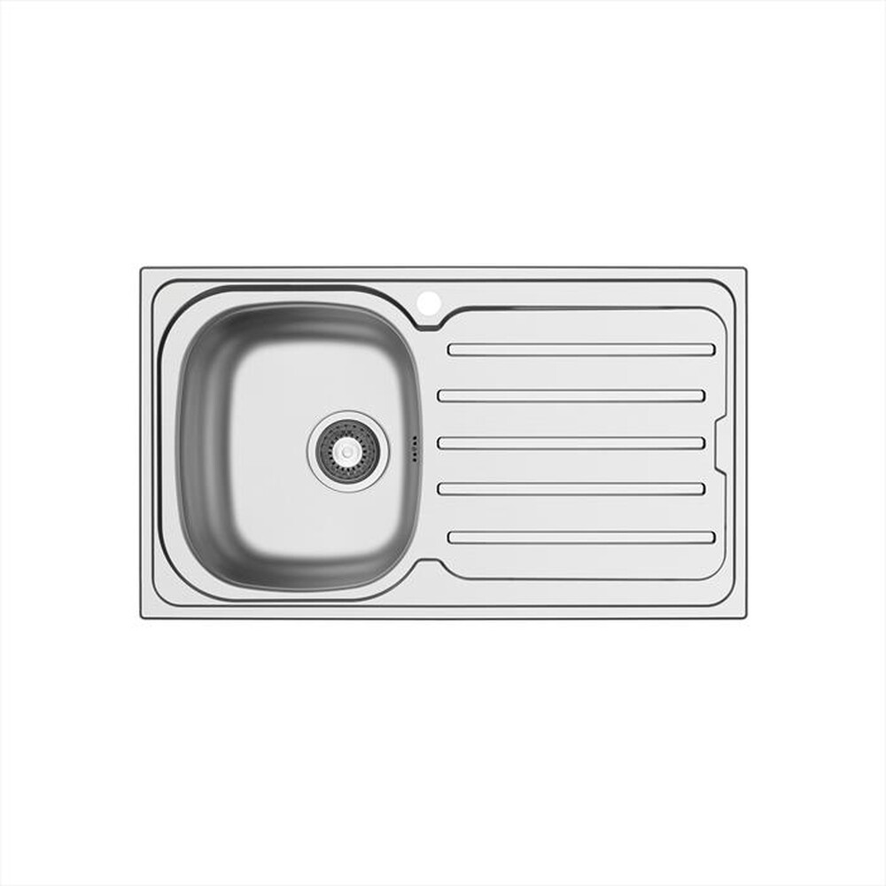 GLEM GAS - Lavello 1 vasca MET861SX-Inox