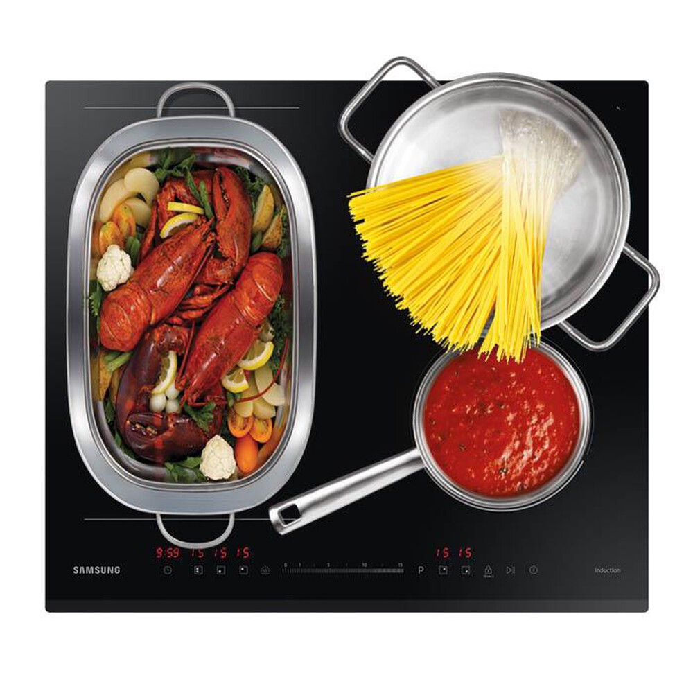 Immagine del prodotto SAMSUNG - Piano cottura induzione NZ64R3747BK/UR 56 cm-VETROCERAMICA NERO