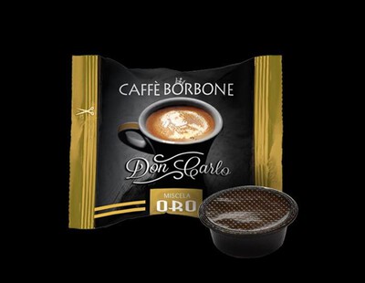 CAFFE BORBONE - Don Carlo Oro - Comp. LAVAZZA A MODO MIO 50 Caps