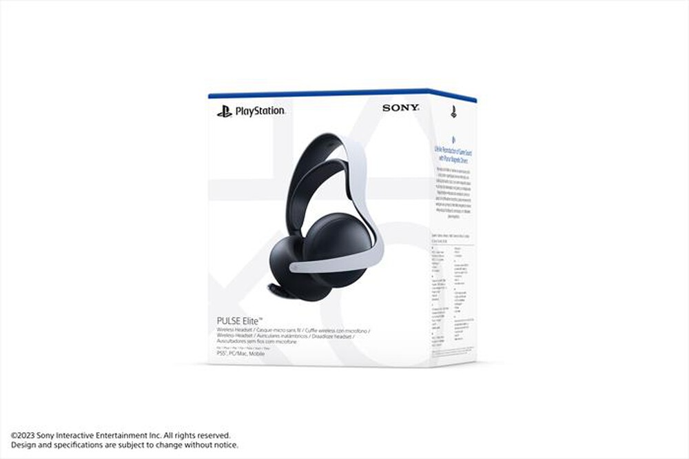 "SONY COMPUTER - Cuffie wireless con microfono PULSE Elite"
