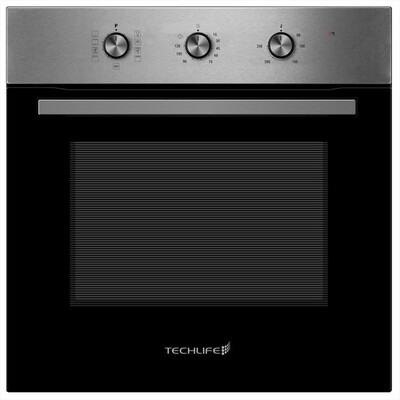 TECHLIFE - Forno incasso elettrico TFBIFEV60X Classe A+-Nero
