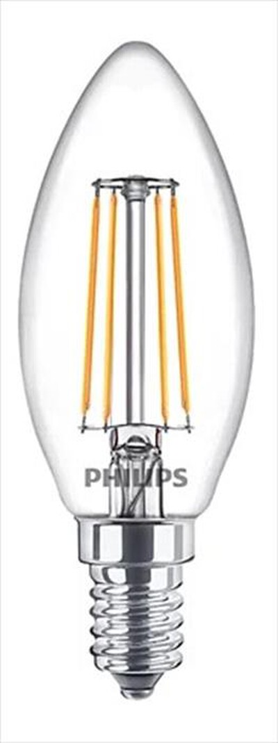 PHILIPS - LED CANDELA FILAMENTO 40W E14 2700K NON DIM-White