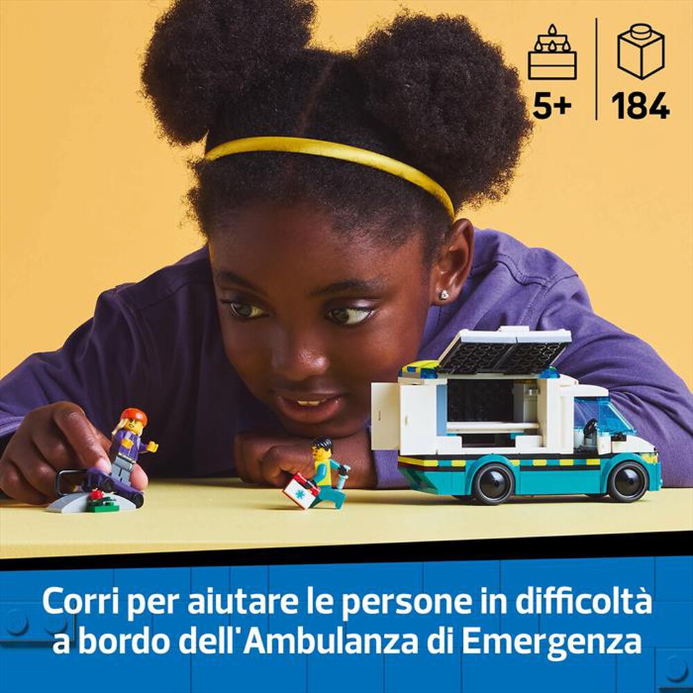 Immagine del prodotto LEGO - CITY GREAT VEHICLES Ambulanza di emergenza 60451