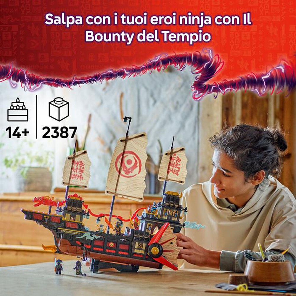 "LEGO - IL BOUNTY DEL TEMPIO-,"