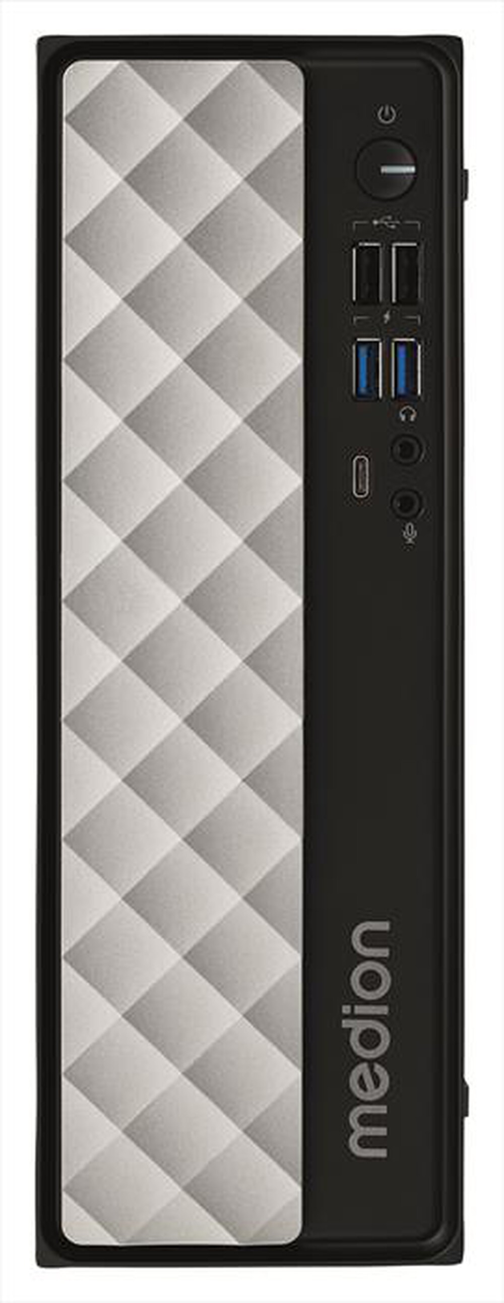 "MEDION - Desktop AKOYA T80-Black/Silver"
