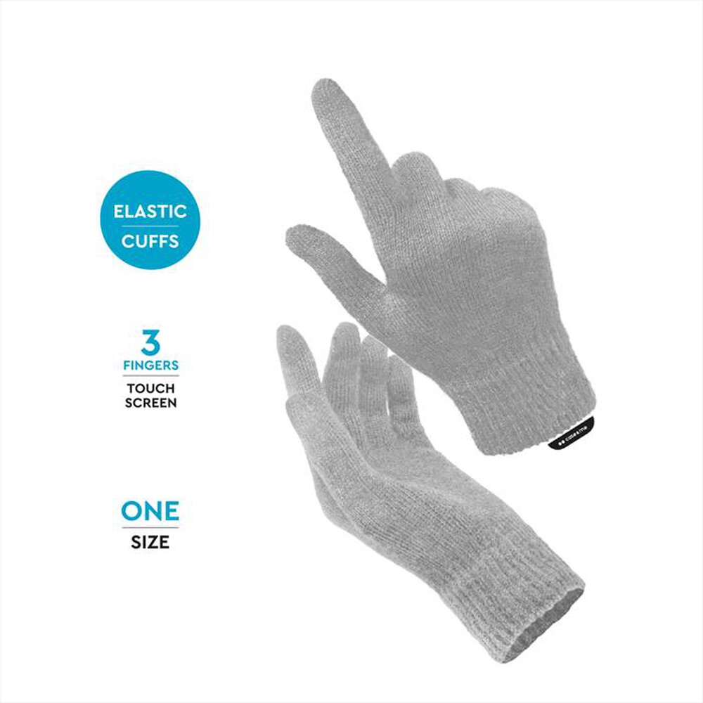 Immagine del prodotto SBS - Guanti capacitivi CMWINTERGL22LG taglia L-Grigio