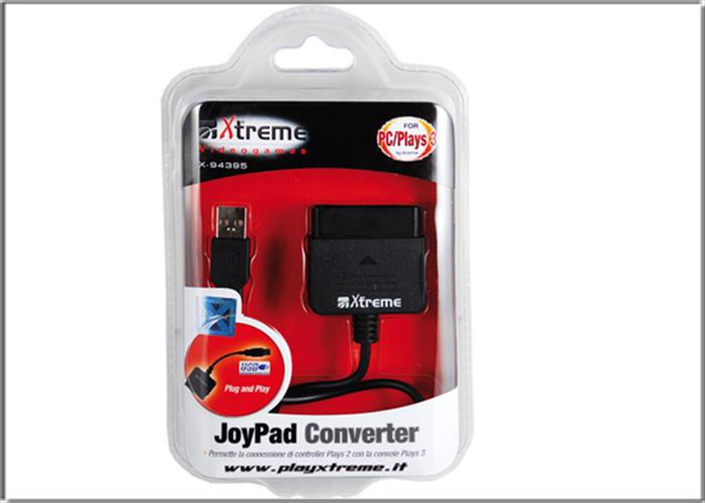 "XTREME - 94395 - Periferica per connessione del Pad PS2"