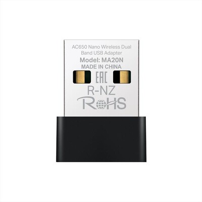 MERCUSYS - AC650 NANO WI-FI USB ADAPTER-nero