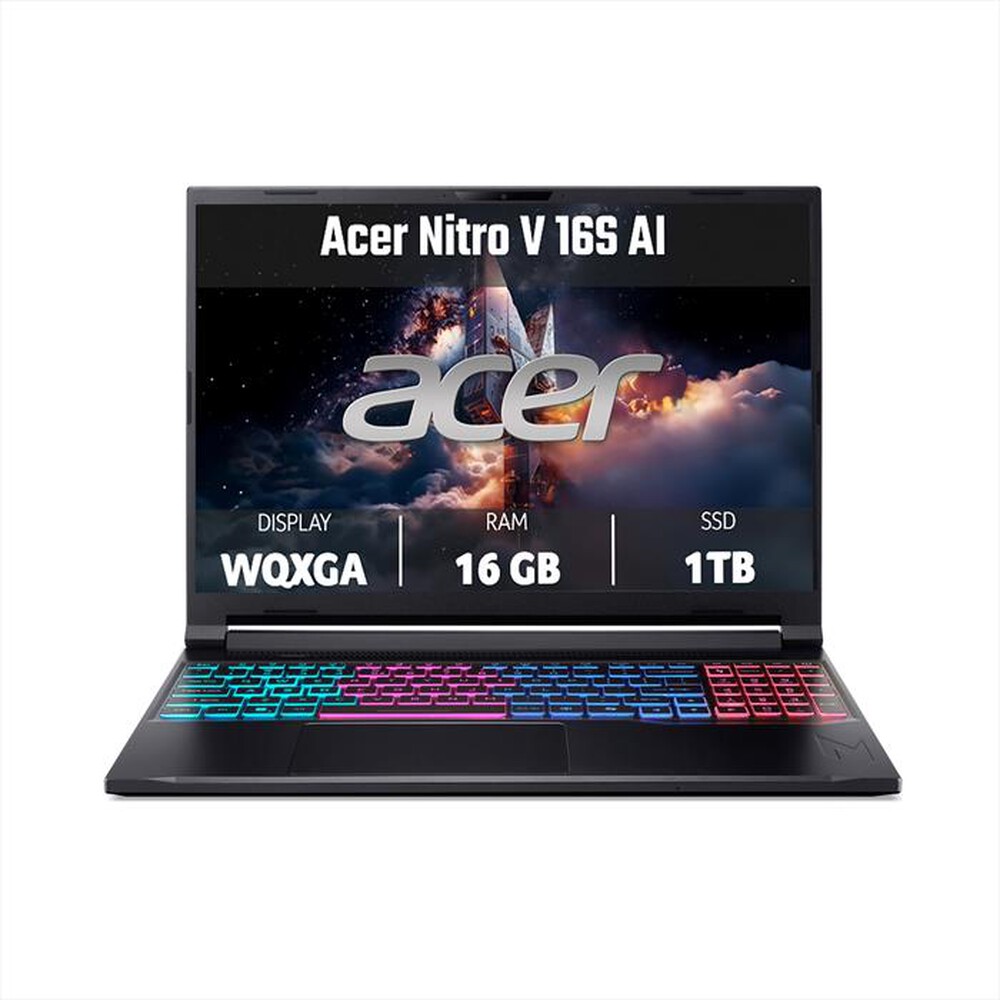Immagine del prodotto ACER - Notebook gaming NITRO V 16S AI ANV16S-61-R26D 16"-Nero