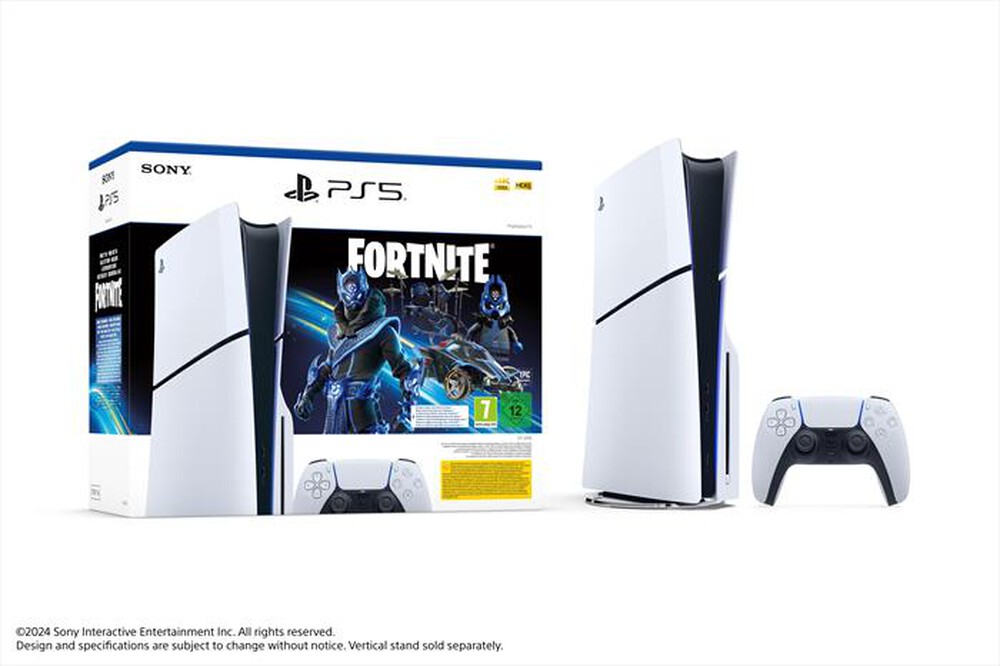 Immagine del prodotto SONY COMPUTER - BUNDLE CONSOLE PS5® - COBALT STAR DI FORTNITE®-white