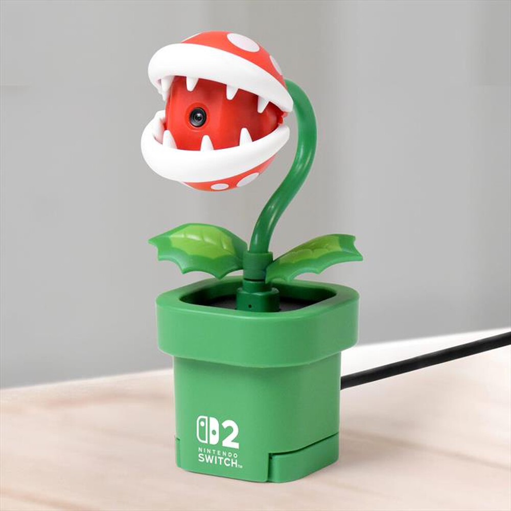 Immagine del prodotto NINTENDO - HORI TELECAMERA PIRANHA PLANT PER SWITCH 2-Verde