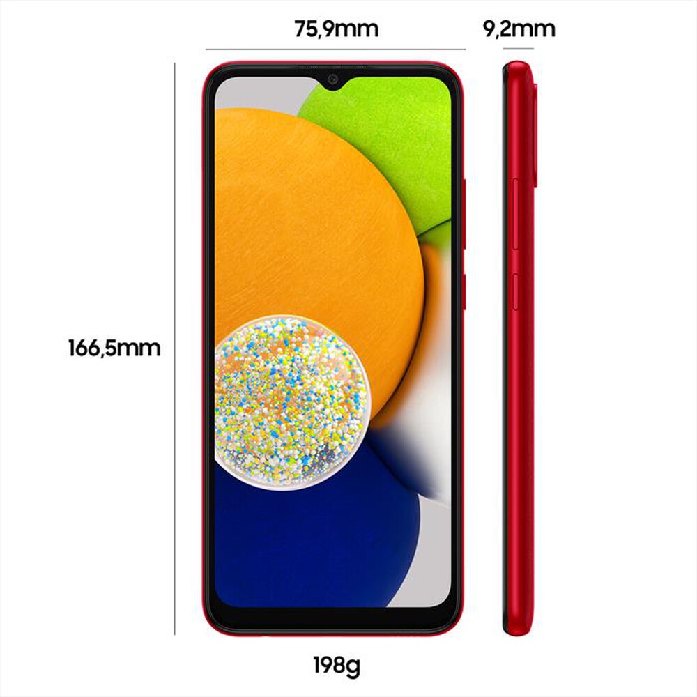 Immagine del prodotto SAMSUNG - GALAXY A03-Red