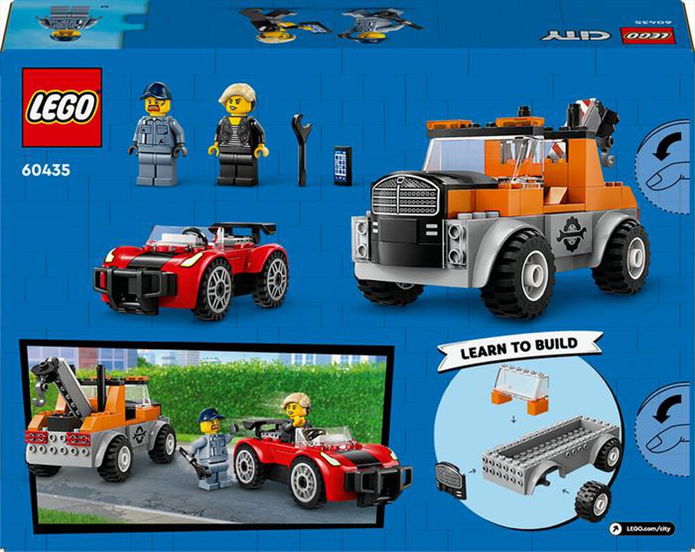 Immagine del prodotto LEGO - CITY Autogrù e officina auto sportive 60435