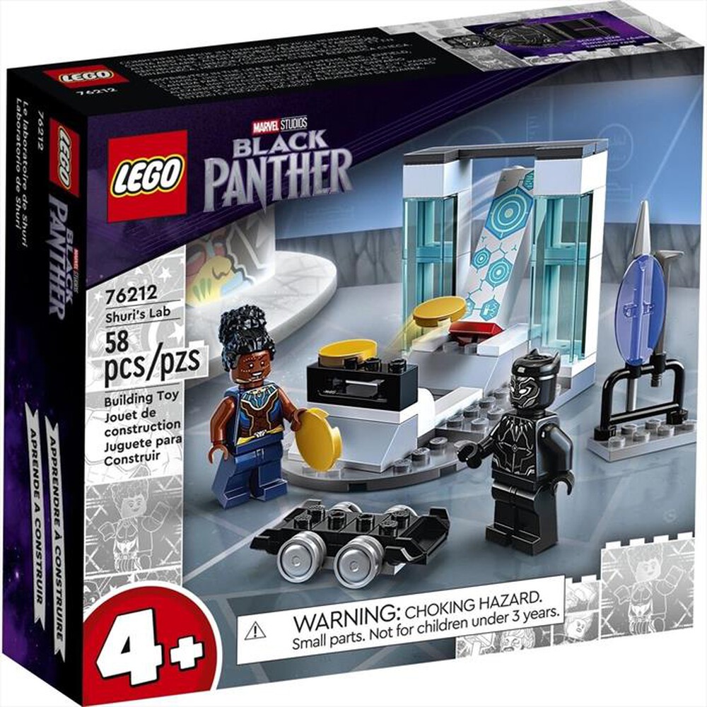 "LEGO - MARVEL IL LABORATORIO DI SHURI - 76212-Multicolore"