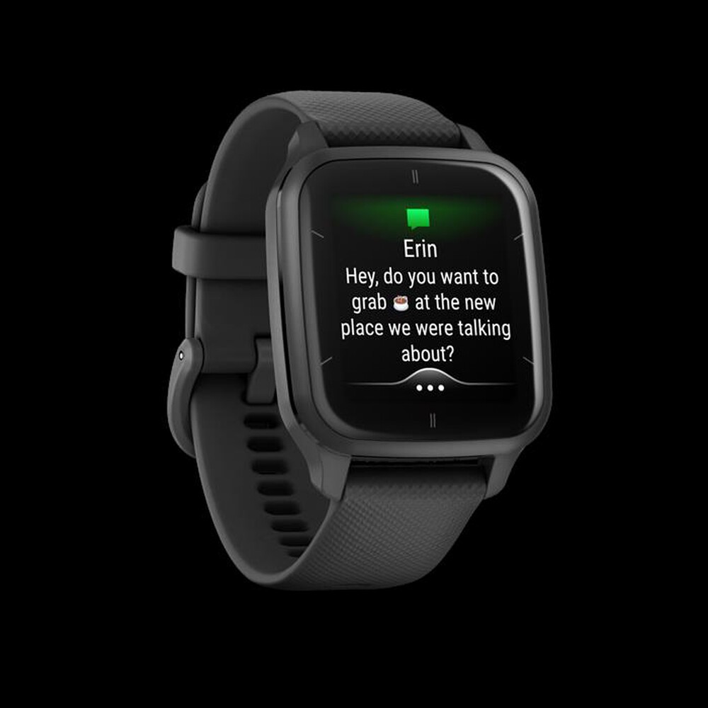 "GARMIN - Smart Watch VENU SQ 2, MUSIC-BLACK/SLATE"