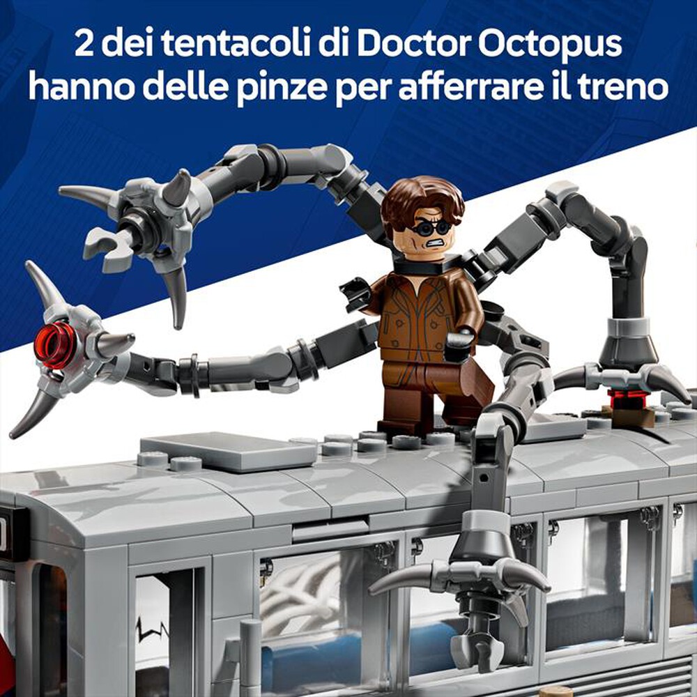 Immagine del prodotto LEGO - Spider-Man contro Doc Ock: duello sul treno 76321