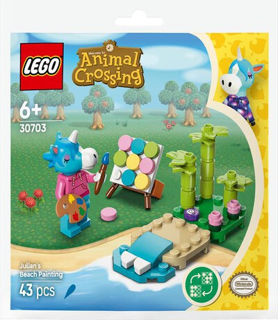 LEGO - ANIMAL CROSSING Giuliano dipinge sulla - 30703