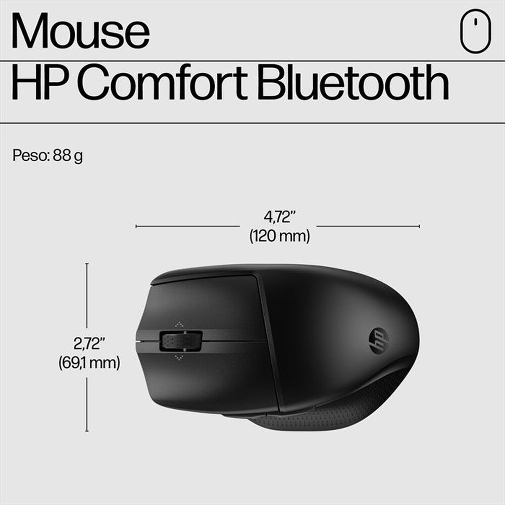 Immagine del prodotto HP - 480 MOUSE COMFORT-Nero