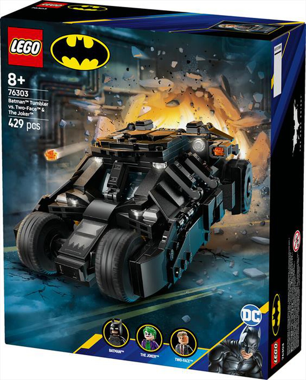 Immagine del prodotto LEGO - SUPER HEROES DC Batman vs Two-Face e Joker 76303