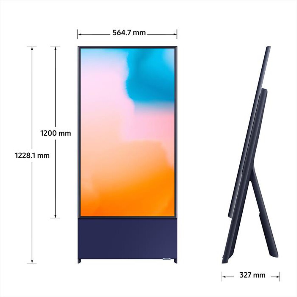 "SAMSUNG - Smart TV Q-LED UHD 4K 43\" THE SERO 43LS05B-Navy Blue"