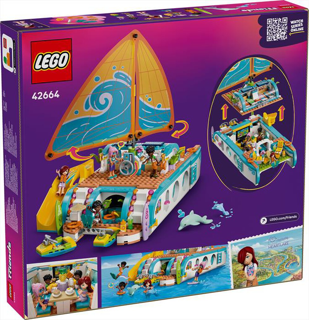 "LEGO - FRIENDS Avventura sul catamarano - 42664"