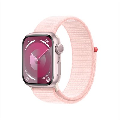 APPLE - Watch Series 9 GPS Cassa 41mm Rosa-Rosa Confetto