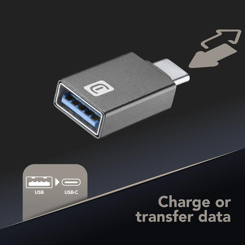 Immagine del prodotto CELLULARLINE - USBA2CCARADAPTERK Adattatore-Nero