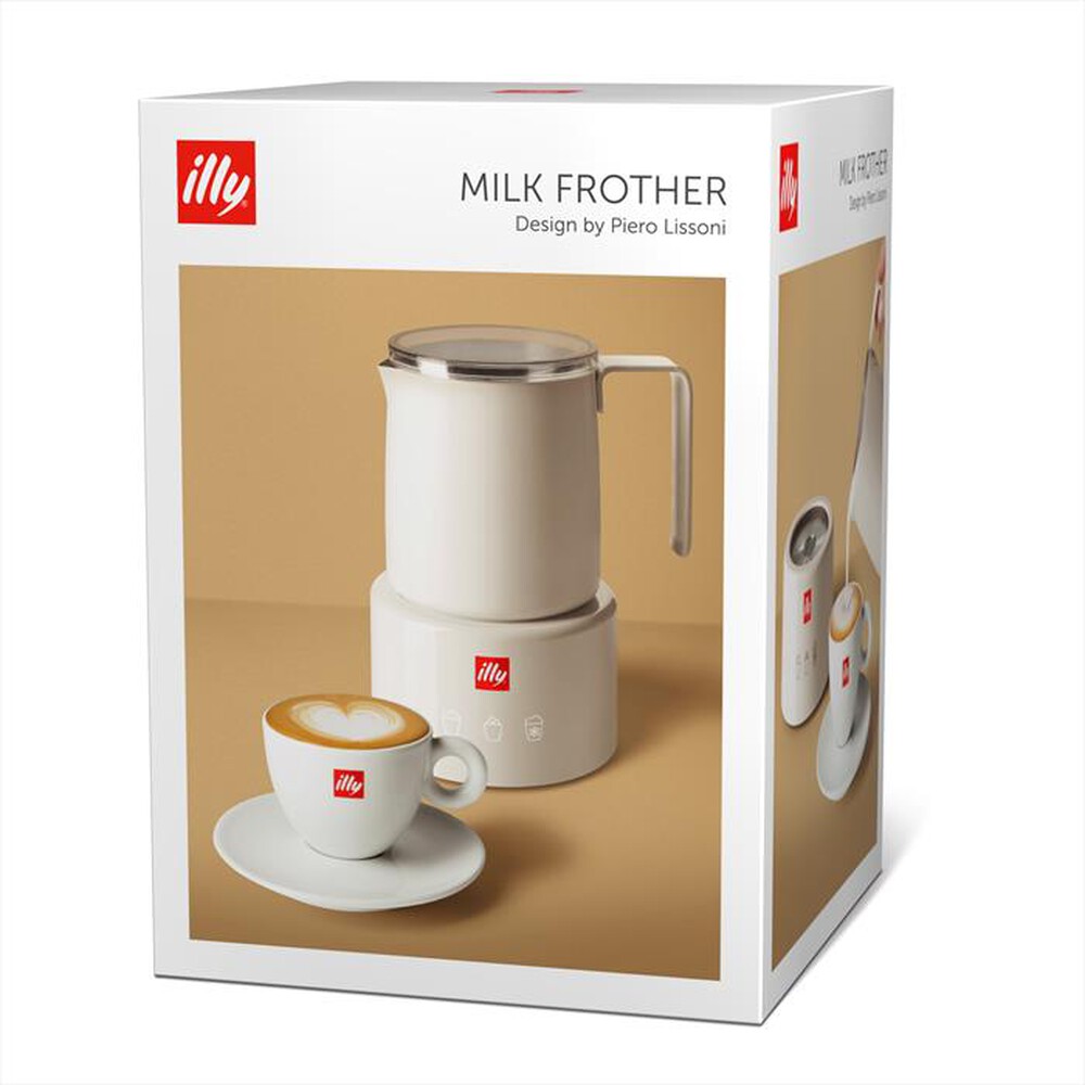 "ILLY - Montalatte elettrico ILL02_000015-Bianco"