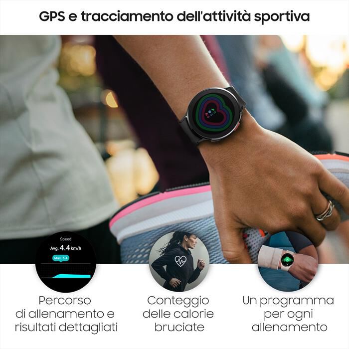 SAMSUNG GALAXY WATCH4 40MM BT Black Euronics