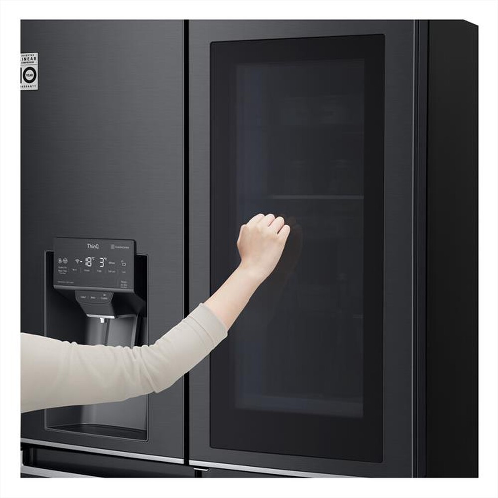 "LG - Frigorifero 3 e più porte GMX945MC9F Classe F 705l-Matte Black Steel"