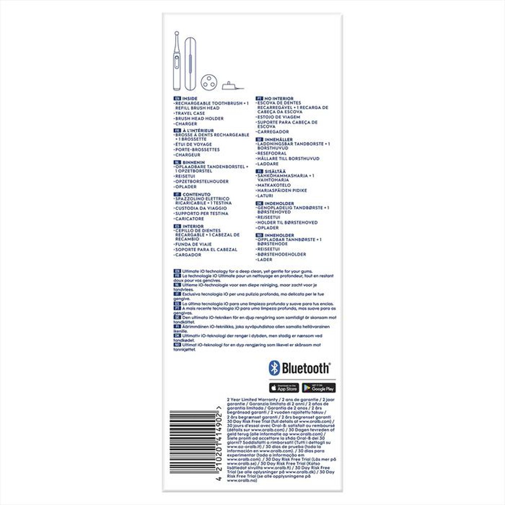 Immagine del prodotto ORAL-B - Spazzolino Elettrico Ricaricabile IO 4S-Nero