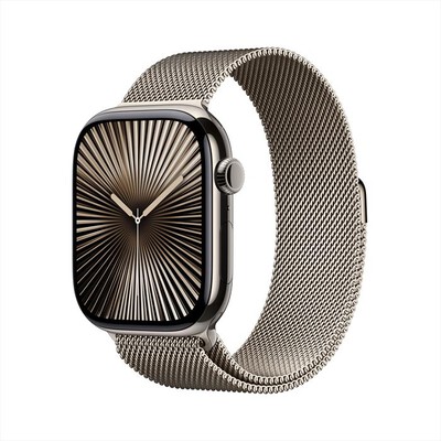 APPLE - Watch Series 10 GPS + Cellular 46mm Titanio-Natuale - Loop Milanese S/M