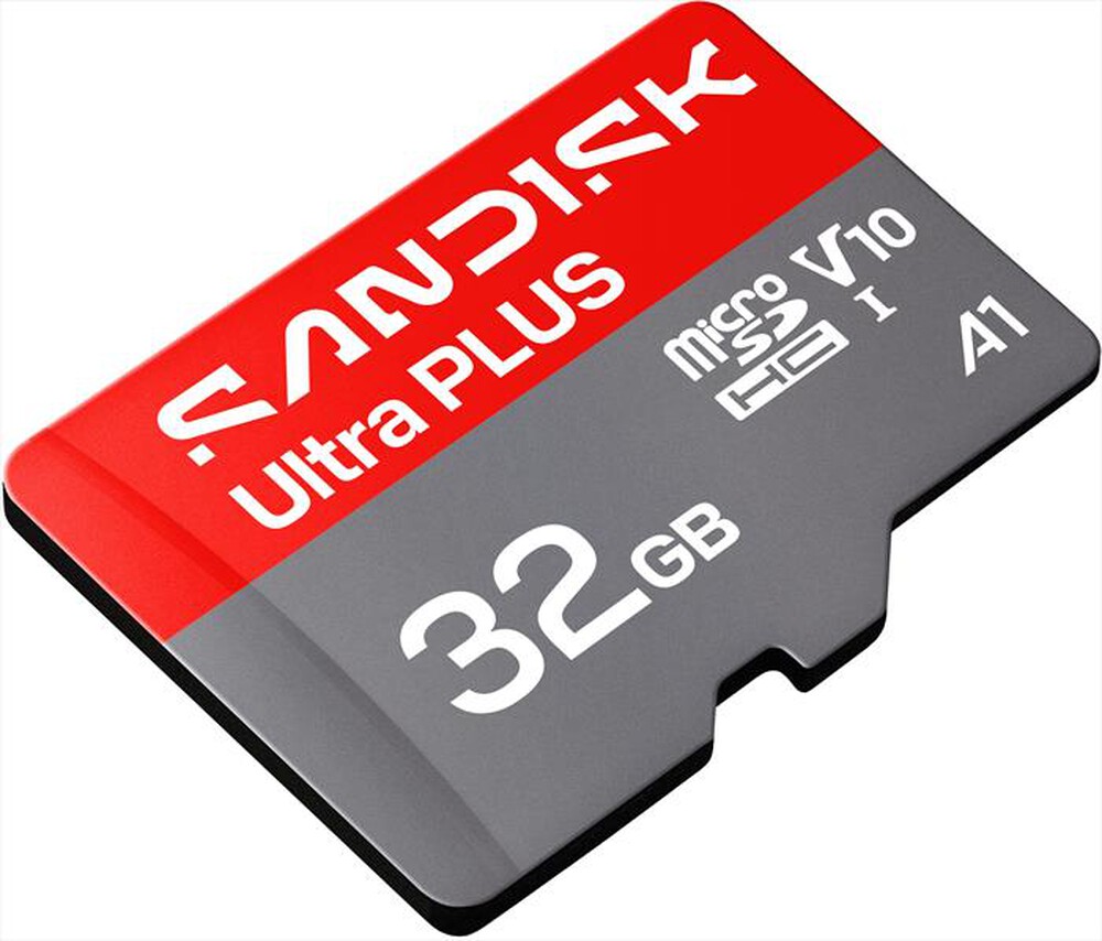 Immagine del prodotto SANDISK - MEM.MICRO SD HC 32GB ULTRA PLUS A1 V10 U1 C10-grigio