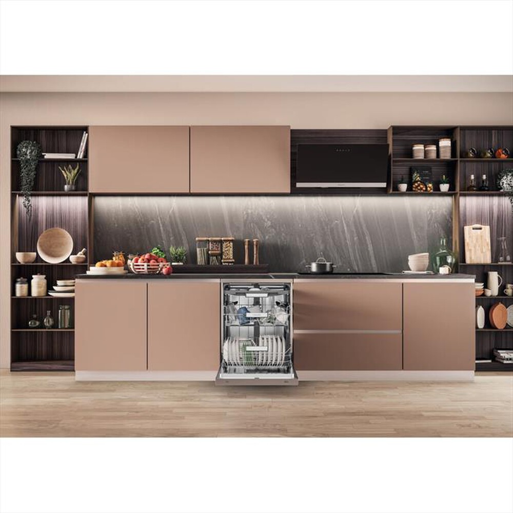 "HOTPOINT ARISTON - Lavastoviglie MAXISPACE H7F HS51 X Classe B-Stainless steel"