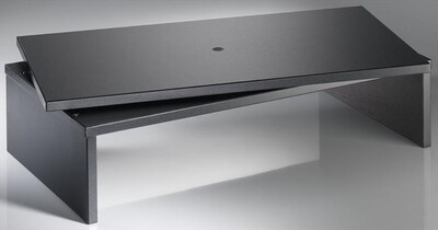 MELICONI - Space Lcd M Supporto Girevole In Legno Per Lcd-Nero