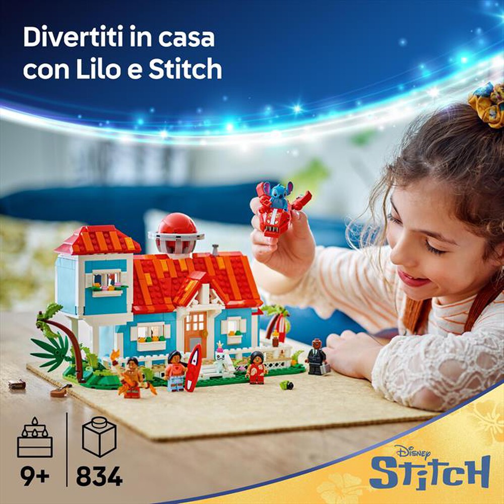 Immagine del prodotto LEGO - DISNEY Casa sulla spiaggia di Lilo e Stitch 43268
