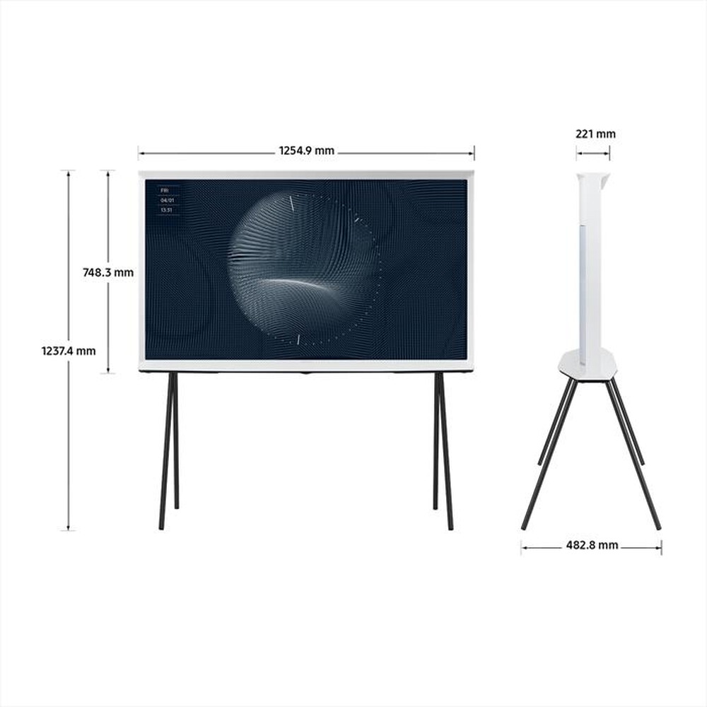 "SAMSUNG - Smart TV Q-LED UHD 4K 55\" QE55LS01BGUXZT"