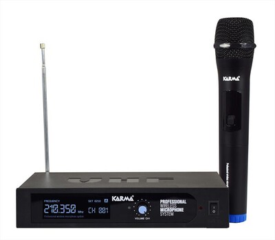 KARMA - Radiomicrofono palmare VHF SET 6250-Nero