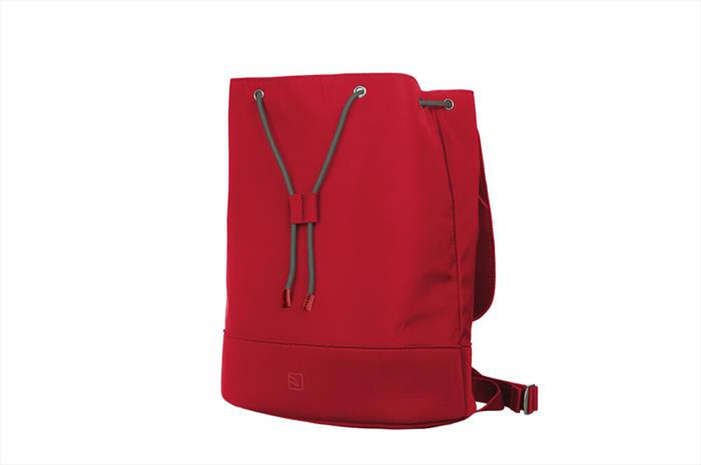 "TUCANO - SEC Zainetto in nylon-Rosso"