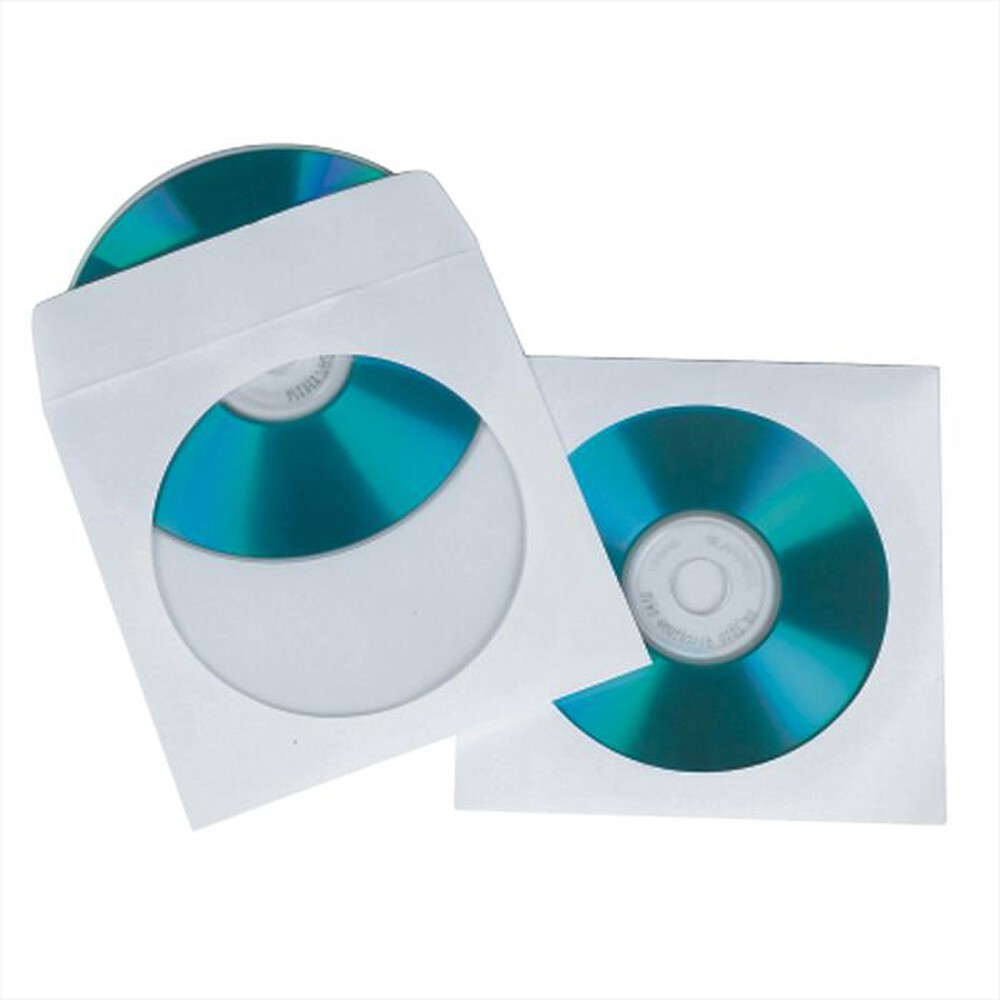 "HAMA - 50 BUSTINE PER CD/DVD-BIANCO"