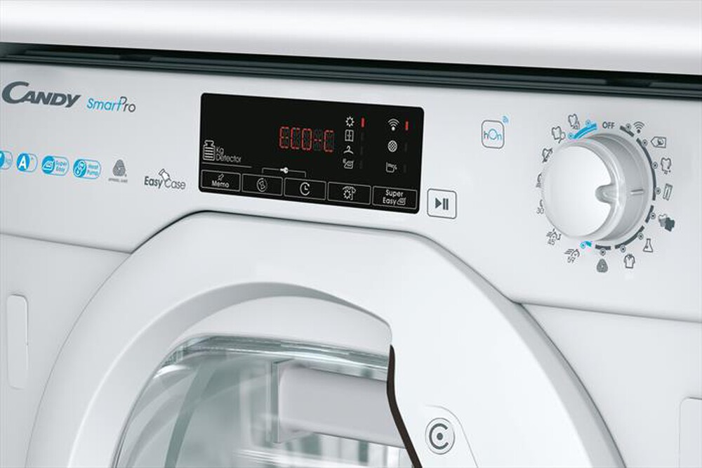 "CANDY - Asciugatrice incasso 7kg BCTD H7A1TE-S-Bianco"