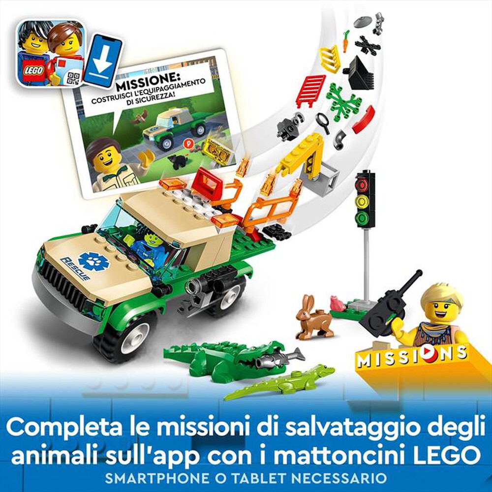 Immagine del prodotto LEGO - CITY MISSIONI DI SALVATAGGIO ANIMALE - 60353