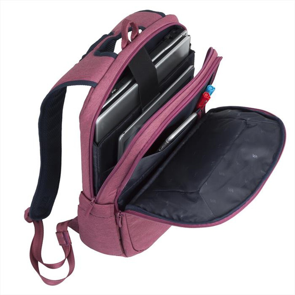 "RIVACASE - 7760 ZAINO PER NOTEBOOK DA 15,6\"-Rosso"