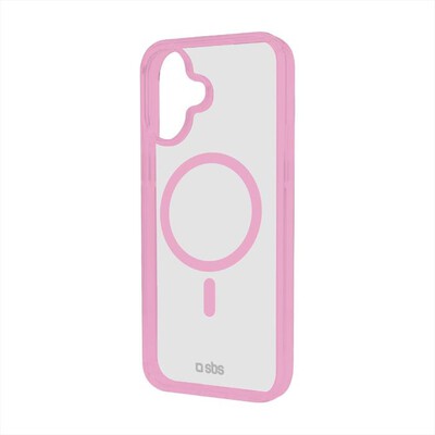 SBS - Cover Mag Frame iPhone 16 TEMAGCOLIP1661P-Rosa