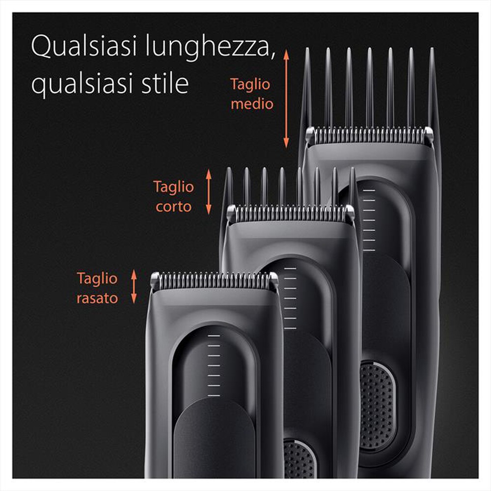 "BRAUN - Regola capelli HC5330-Matte Black"
