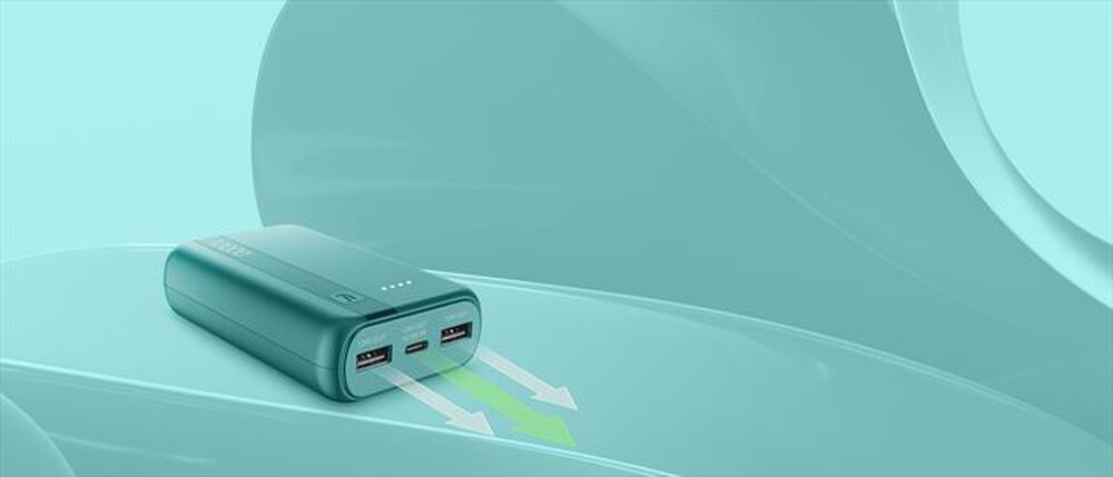 Immagine del prodotto CELLULARLINE - POWER BANK ESSENTIAL 10000-Blu