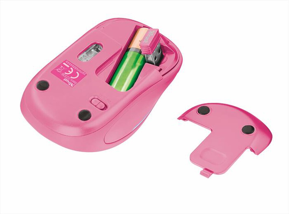 "TRUST - YVI FX WIRLSS MSE PINK-Pink"